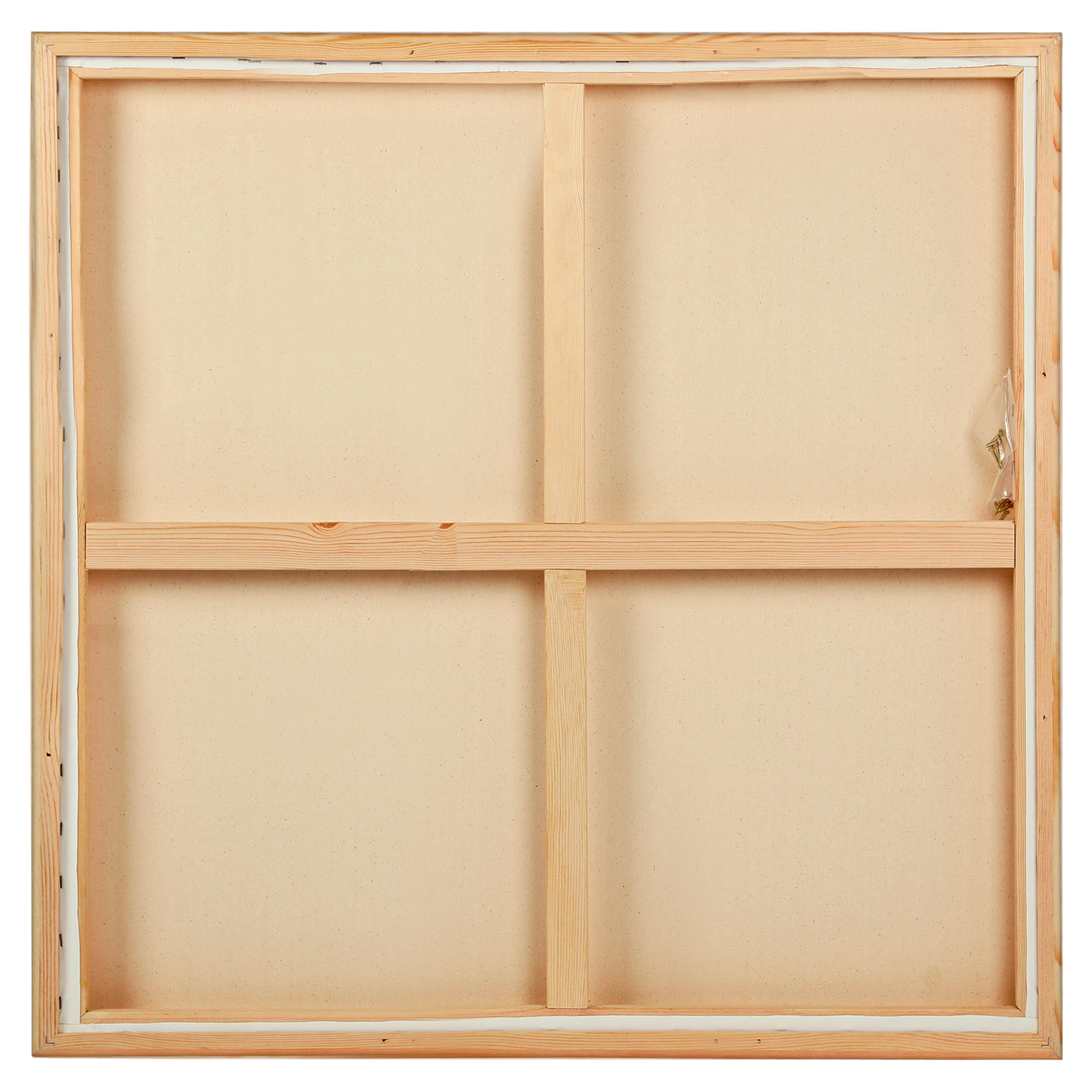 Tan 40 x 40 inches Eraldo di Paolo Stretched Canvas with Wood Frame Gallery Wrapped Stretched Canvas With Wooden Frame