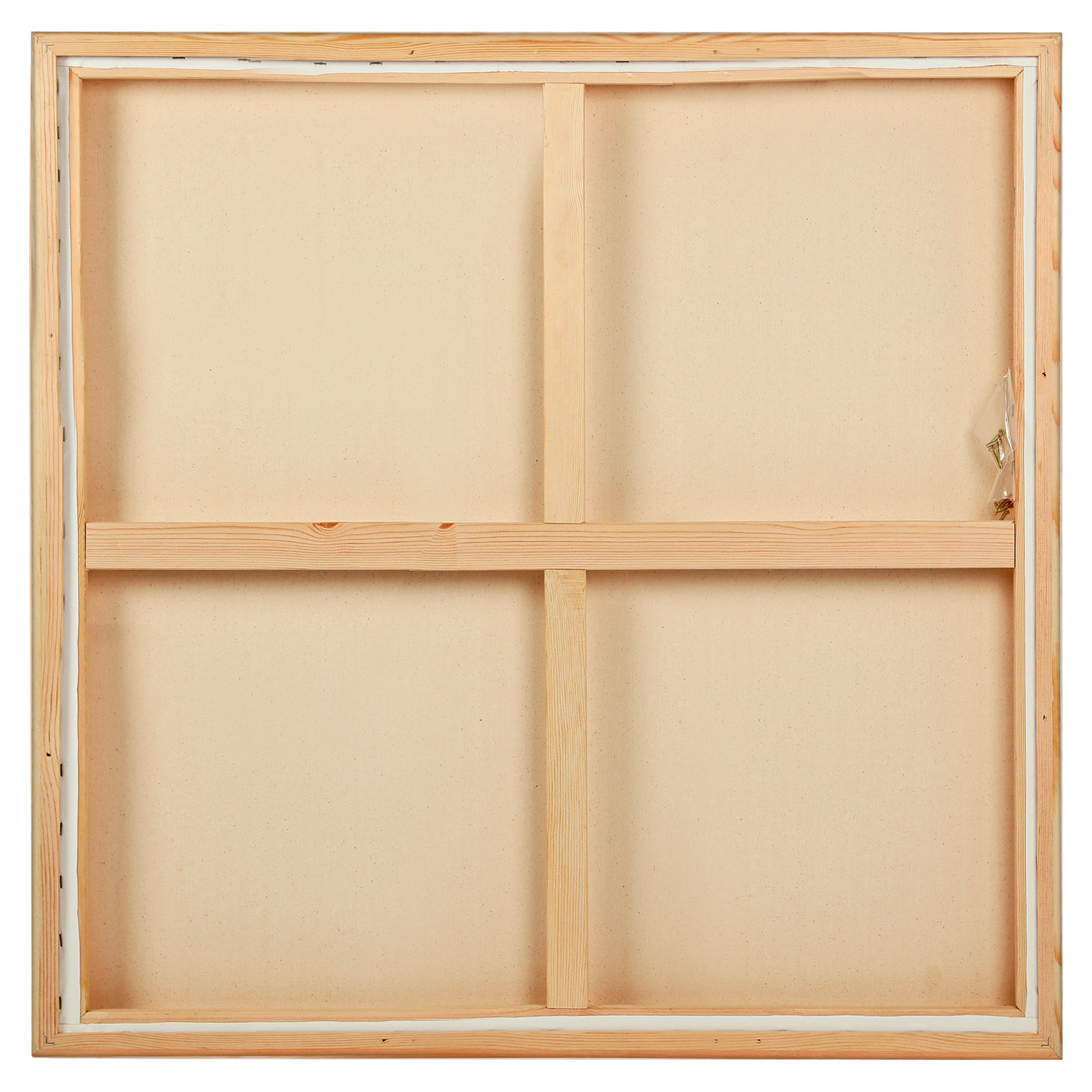 Tan 40 x 40 inches Eraldo di Paolo Stretched Canvas with Wood Frame Gallery Wrapped Stretched Canvas With Wooden Frame