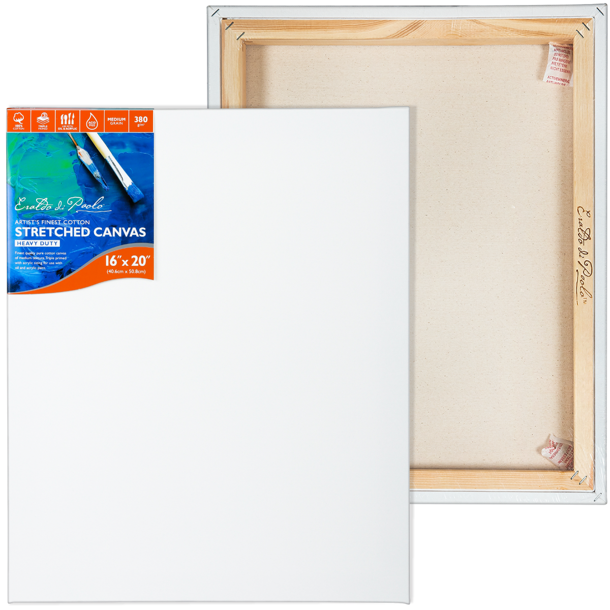 Beige Eraldo di Paolo 16 x 20 in Gallery Wrapped Stretched Canvas Gallery Wrapped Stretched Canvas