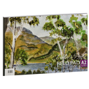 Dim Gray Eraldo Di Paolo A2 Field Pad 225gsm 25 Sheets Pads