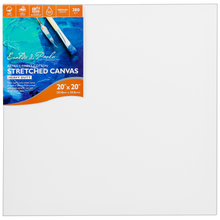 White Smoke 20 x 20 inches Eraldo di Paolo Gallery Wrapped Stretched Canvas Gallery Wrapped Stretched Canvas