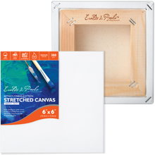 Antique White Eraldo di Paolo 6 x 6in Gallery Wrapped Stretched Canvas Gallery Wrapped Stretched Canvas