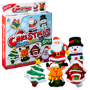 Dark Slate Gray Mould & Paint - Christmas 3D Kids Activities