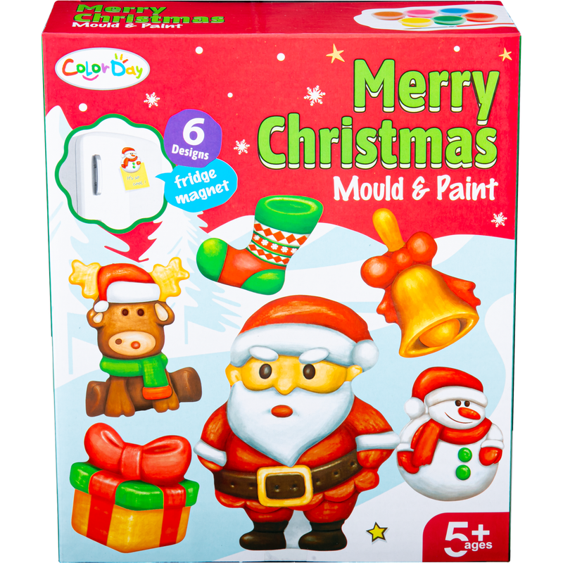 Firebrick Mould & Paint -Merry Christmas Kids Activities