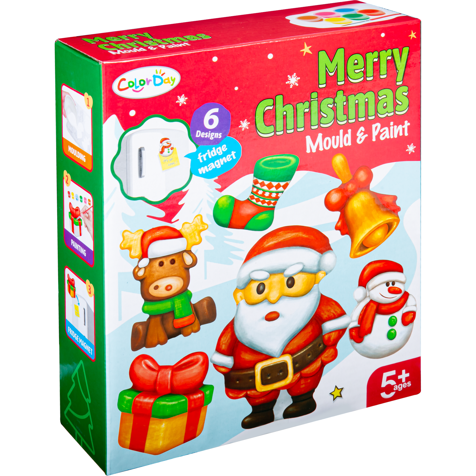 Firebrick Mould & Paint - Merry Christmas Kids Activities