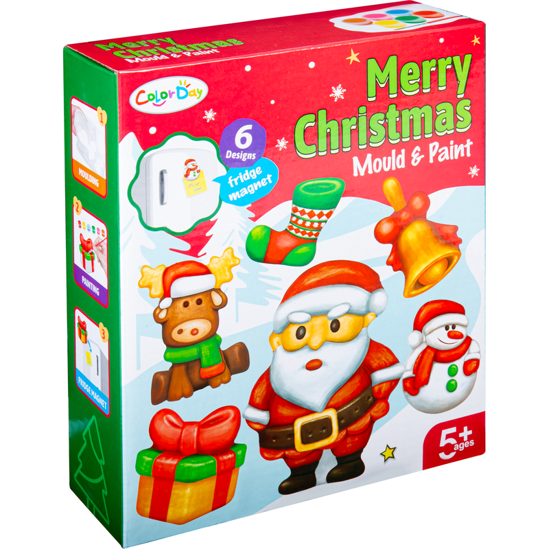 Firebrick Mould & Paint -Merry Christmas Kids Activities