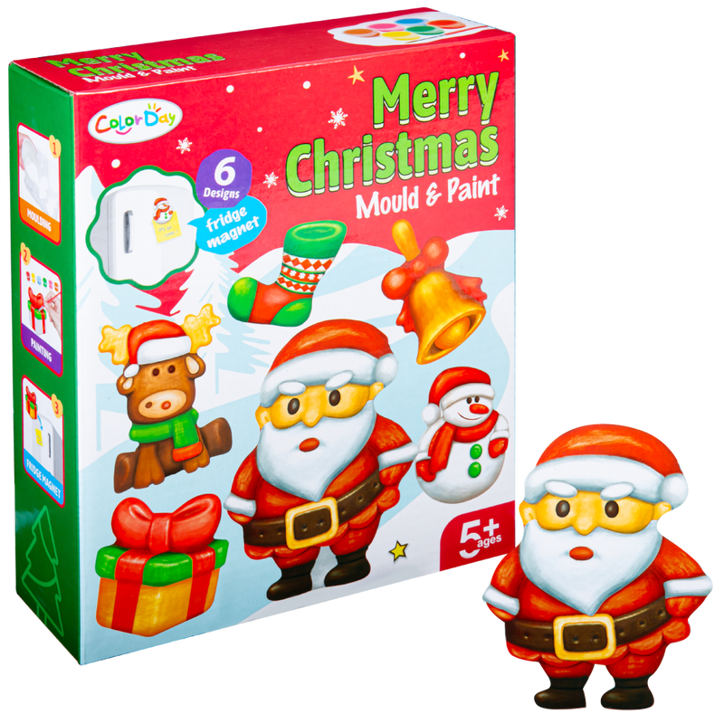 Firebrick Mould & Paint -Merry Christmas Kids Activities