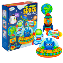 Sandy Brown Mould & Paint - Space Kids Activities