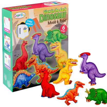 Rosy Brown Mould & Paint - Dinosaurs Kids Activities