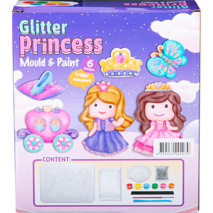 Light Gray Mould & Paint - Glitter Princess Kids Activities