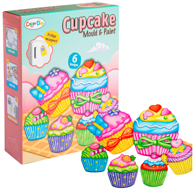 Thistle Mould & Paint - Cupcakes Kids Activities