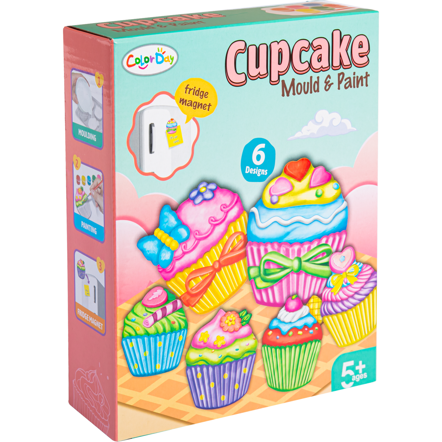 Thistle Mould & Paint - Cupcakes Kids Activities