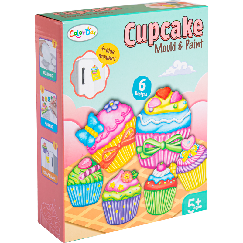 Thistle Mould & Paint - Cupcakes Kids Activities