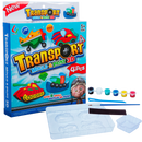 Light Steel Blue Mould & Paint - Transport Kids Activities