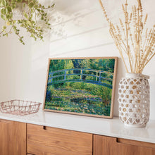 Gray Artist Series 1000 Piece Jigsaw Puzzle - Bridge Water Lilies by Monet Puzzles