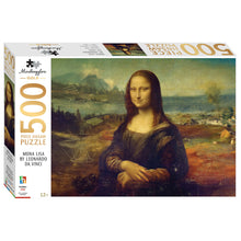 White Smoke Artist Series 500 Piece Jigsaw Puzzle - Mona Lisa by Leonardo Da Vinci Puzzles