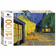 White Smoke Artist Series 1000 Piece Jigsaw Puzzle - Café Terrace by Van Gogh Puzzles