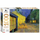 White Smoke Artist Series 1000 Piece Jigsaw Puzzle - Café Terrace by Van Gogh Puzzles