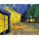Dim Gray Artist Series 1000 Piece Jigsaw Puzzle - Café Terrace by Van Gogh Puzzles