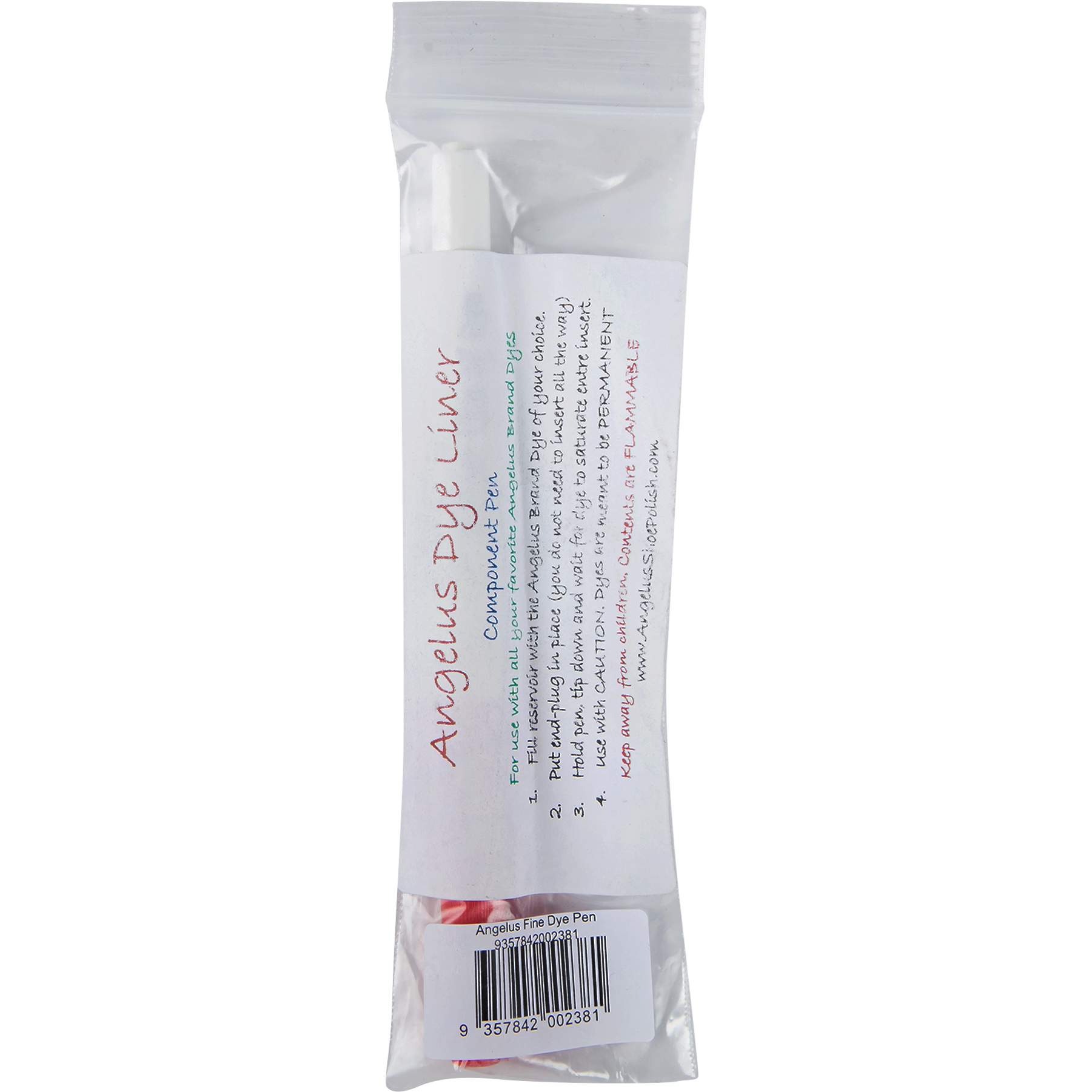 Light Gray Angelus Fine Dye Pen Leather Dyes