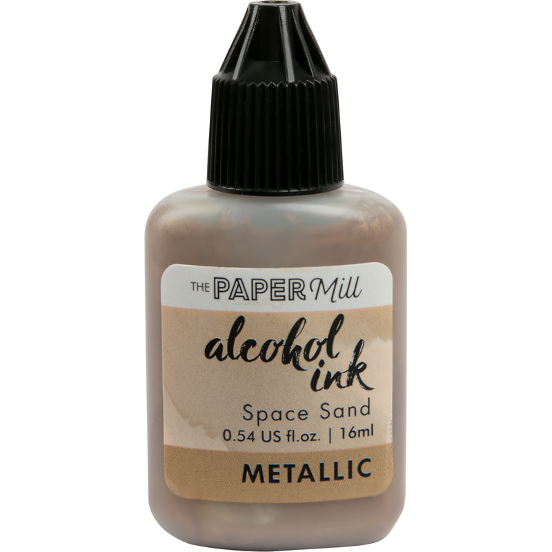 Rosy Brown The Paper Mill Metallic Alcohol Ink Space Sand 16ml Alcohol Ink