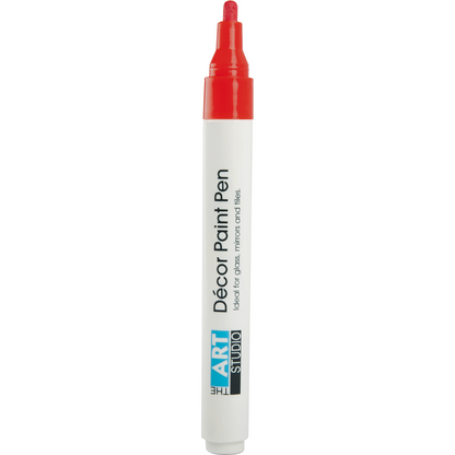 Light Gray The Art Studio Decor Paint Marker Red 1pc Pens and Markers