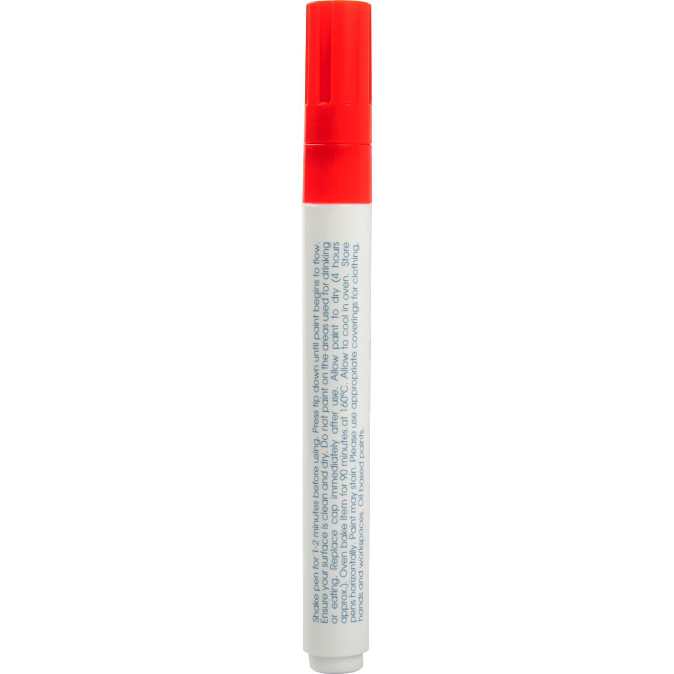 Red The Art Studio Decor Paint Marker Red 1pc Pens and Markers