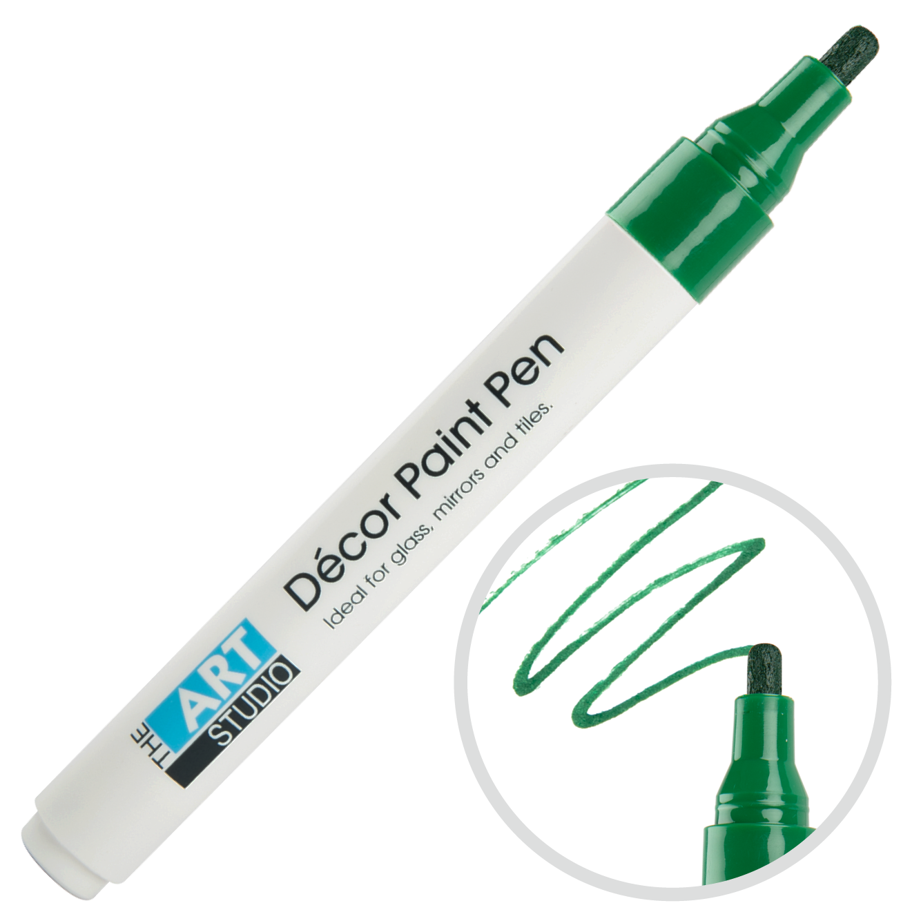 Sea Green The Art Studio Decor Paint Marker Green 1pc Pens and Markers
