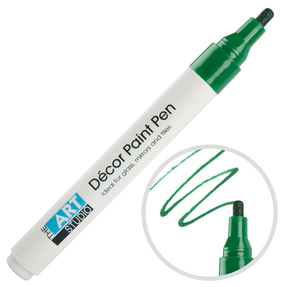 Sea Green The Art Studio Decor Paint Marker Green 1pc Pens and Markers