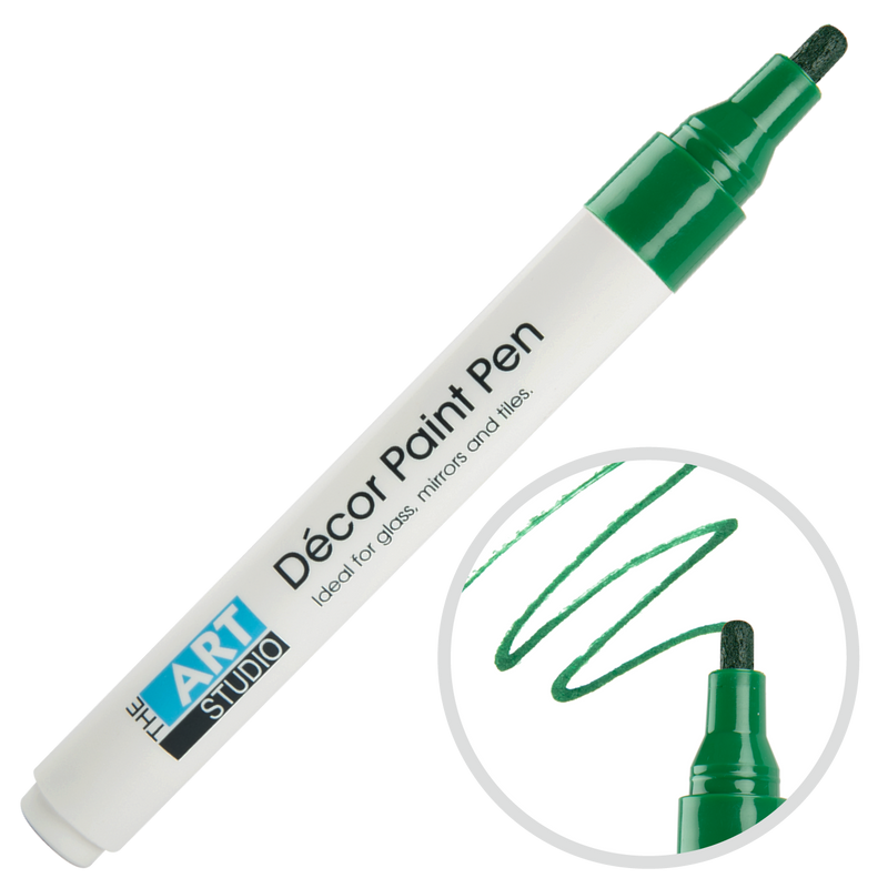 Sea Green Art Studio Decor Paint Marker Green 1pc Pens and Markers