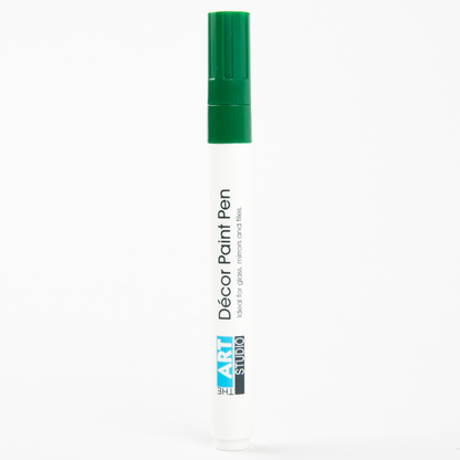 Snow The Art Studio Decor Paint Marker Green 1pc Pens and Markers