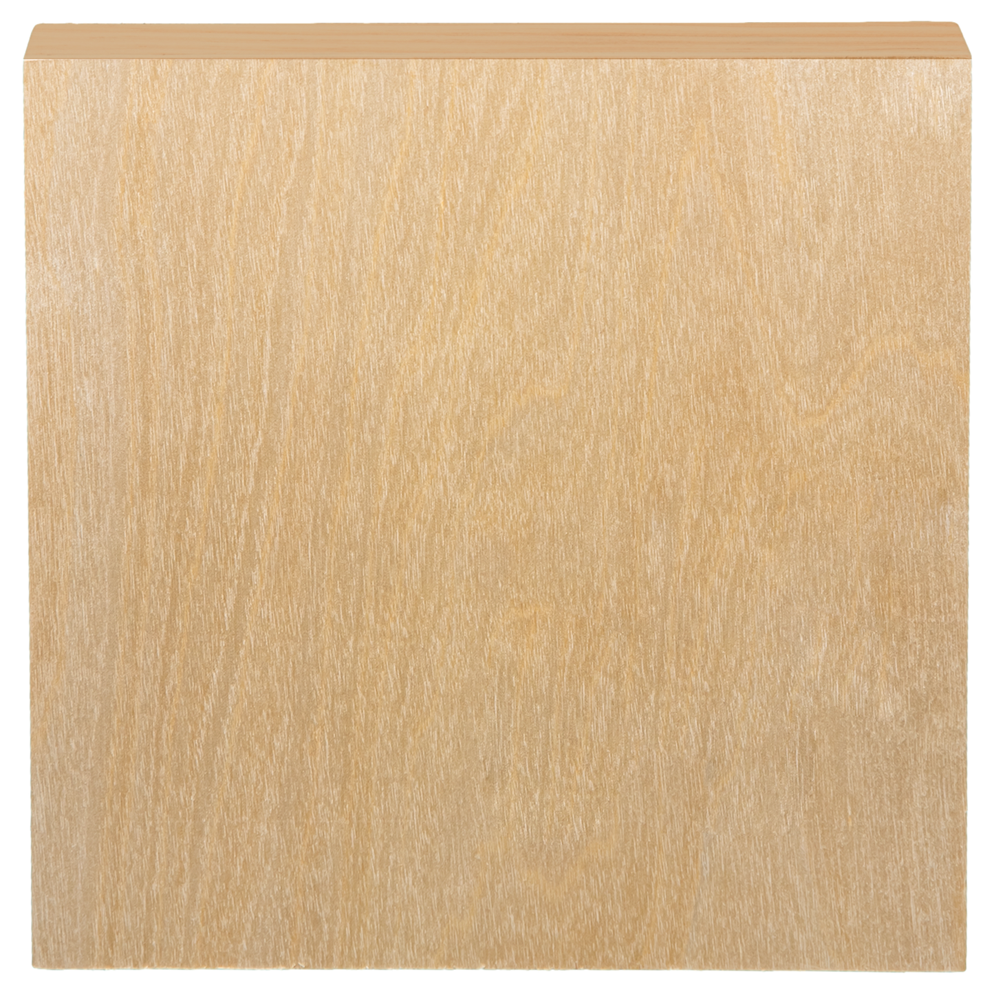 Tan The Art Studio Wooden Panel 20x20cm 20mm Deep Canvas and Painting Surfaces