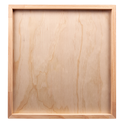 Tan The Art Studio Wooden Panel 20x25cm 20mm Deep Wooden Painting Boards