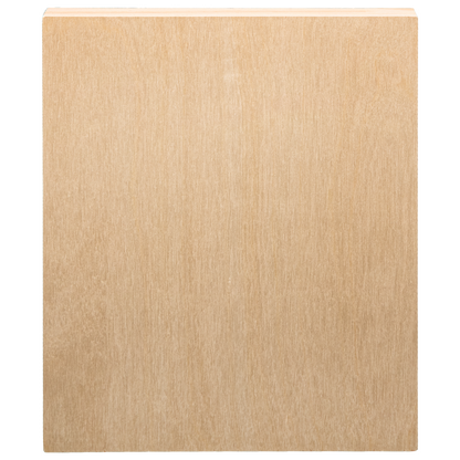 Tan The Art Studio Wooden Panel 25x30cm 20mm Deep Canvas and Painting Surfaces