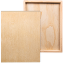 Tan The Art Studio Wooden Panel 30x40cm 20mm Deep Canvas and Painting Surfaces