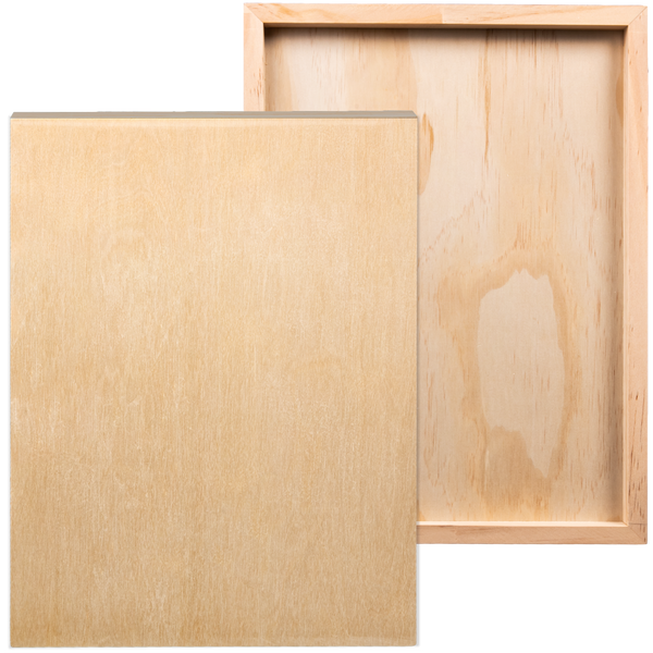 Tan Canvas Boards Studio Bulk Pack, 30x40cm, 10 pack Canvas and Painting Surfaces