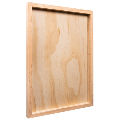 Tan The Art Studio Wooden Panel 30x40cm 20mm Deep Canvas and Painting Surfaces
