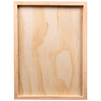 Tan The Art Studio Wooden Panel 30x40cm 20mm Deep Canvas and Painting Surfaces
