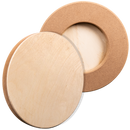 Tan The Art Studio Round Wooden Panel 20cm Diameter 20mm Deep Canvas and Painting Surfaces