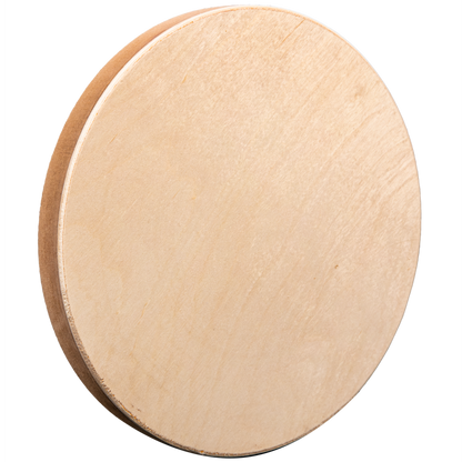 Wheat The Art Studio Round Wooden Panel 20cm Diameter 20mm Deep Canvas and Painting Surfaces