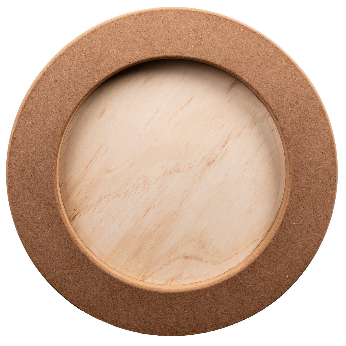 Rosy Brown The Art Studio Round Wooden Panel 30cm Diameter 20mm Deep Canvas and Painting Surfaces