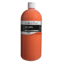 White Smoke Eraldo di Paolo Acrylic Paint, Orange, 1L Acrylic Paints