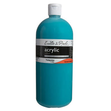 White Smoke Eraldo di Paolo Acrylic Paint, Turquoise, 1L Acrylic Paints