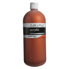 White Smoke Eraldo di Paolo Acrylic Paint, Metallic Copper, 1L Acrylic Paints