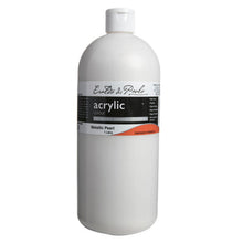 Light Gray Eraldo di Paolo Acrylic Paint, Metallic Pearl, 1L Acrylic Paints
