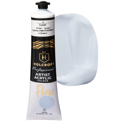 Light Gray Holcroft Professional Acrylic Flow Paint 75ml Australian Series Galah 75ml Series 1 Acrylic Paints