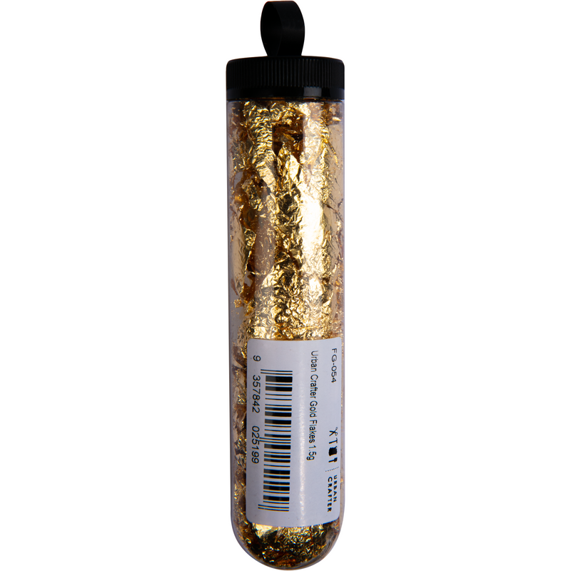 Dark Gray Urban Crafter Gold Flakes 1.5g Resin Craft