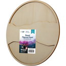 Tan Urban Crafter Round Plywood Panel for Resin Art 25 x 25x 0.6cm Woodcraft