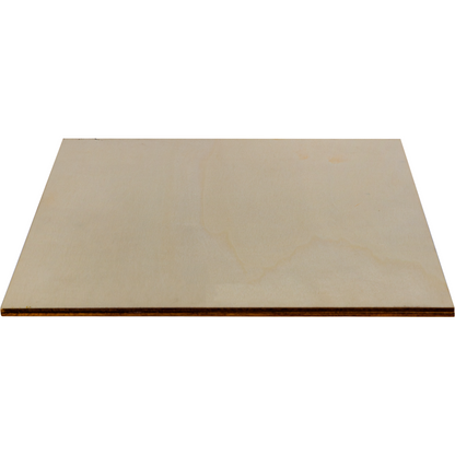 Dark Gray Urban Crafter Square Plywood Panel for Resin Art 25 x 25 x 0.6cm Panels