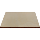 Dark Gray Urban Crafter Square Plywood Panel for Resin Art 25 x 25 x 0.6cm Panels